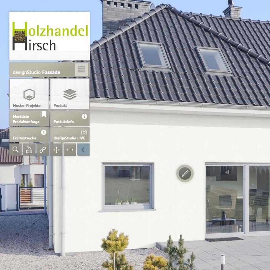 Hirsch designStudio Fassade Hirsch designStudio Fassade